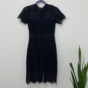 Lulus black body con lace dress